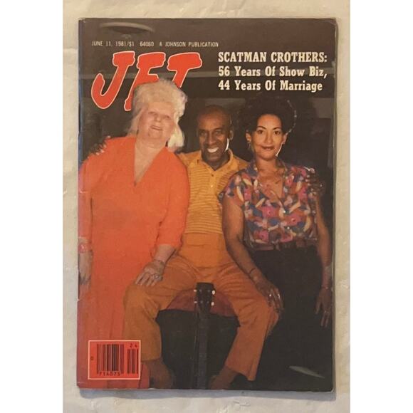 Vintage Jet Magazines Lot (3) 1981 - Al Green, The Jeffersons, Scatman Crothers - Picture 4 of 5